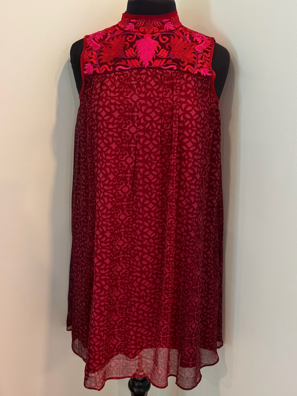 ANTHROPOLOGIE niki mahajan amara swing dress size 6 - Picture 3 of 14